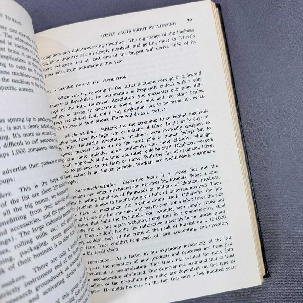 Faster Reading for Business 1958 George Spache Paul‎ Berg Signed Letter 1st Ed